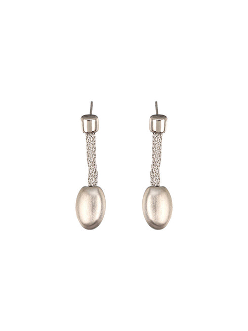 Anti-tarnish Silver Toned Trendy Chain Jewelry Set