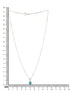 925 Sterling Silver Minimal Dailywear Evil Eye Locket Necklace & Chain