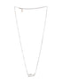 925 Sterling Silver CZ Studded Dainty Love Minimal Valentine Locket Necklace & Chain