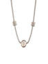 Anti-tarnish Silver Toned Trendy Chain Jewelry Set