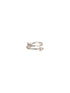 925 Sterling Silver Oxidised Dailywear Minimal Trendy Arrow Adjustable Finger Ring