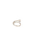 925 Sterling Silver Oxidised Dailywear Minimal Trendy Arrow Adjustable Finger Ring