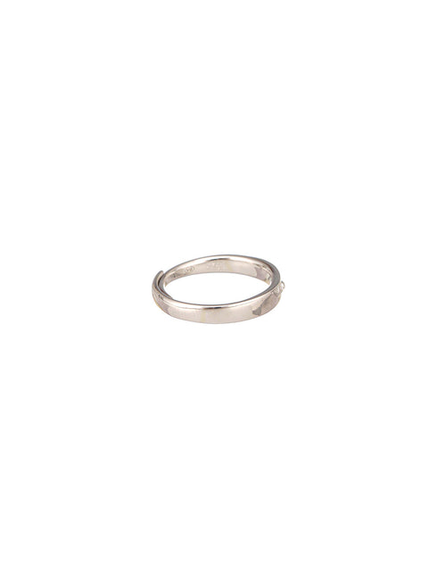 925 Sterling Silver Engraved Promise Finger Band Ring