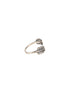 925 Sterling Silver Oxidised Dailywear minimal Leafy Adjustable Finger Ring