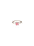 925 Sterling Silver Minimal Elegant Butterfly Adjustable Finger Ring