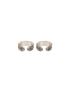 925 Sterling Silver Oxidised Embossed Leafy Toe Ring