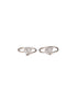 925 Sterling Silver AD Studded Minimal Leafy Toe Ring