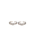 925 Sterling Silver AD Studded Minimal Band Toe Ring