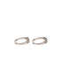 925 Sterling Silver AD Studded Minimal Band Toe Ring