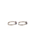 925 Sterling Silver CZ Studded Colorful Toe Rings