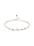 925 Sterling Silver Designer Charms Butterfly Adjustable Bracelet