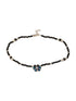 925 Sterling Silver Blue Enamelled Butterfly Charms Payal Anklet
