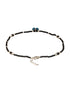 925 Sterling Silver Blue Enamelled Butterfly Charms Payal Anklet
