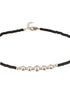 925 Sterling Silver Black Beads Balls Charms Nazar Payal Anklet