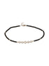 925 Sterling Silver Black Beads Balls Charms Nazar Payal Anklet