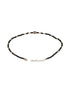 925 Sterling Silver Black Beads Heart Shaped Charms Payal Anklet