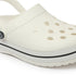 Men Striped Band Perforated Clogs