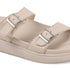 Women's Double Buckle Slide Comfort Sandals