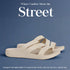 Women's Three-Strap Platform Comfort Slides
