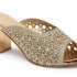 Women Embellished Block Heel Sandals