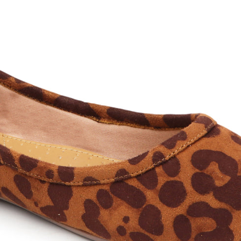 Women's Printed Party Round Toe Flats